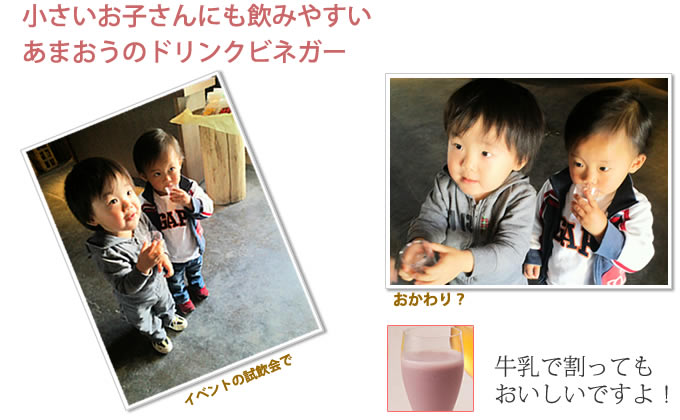 いちご酢 あまおう酢 博多あまおうを使った飲む酢はお子様にも飲みやすいお酢