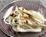 南蛮漬けの素でいりこと玉ねぎの南蛮漬け
