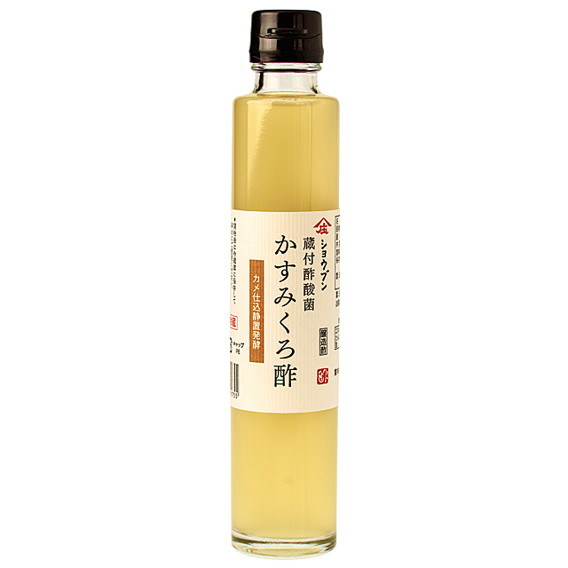 かすみくろ酢,濁り酢,酢酸菌,くろ酢,200ml,庄分酢,静置発酵