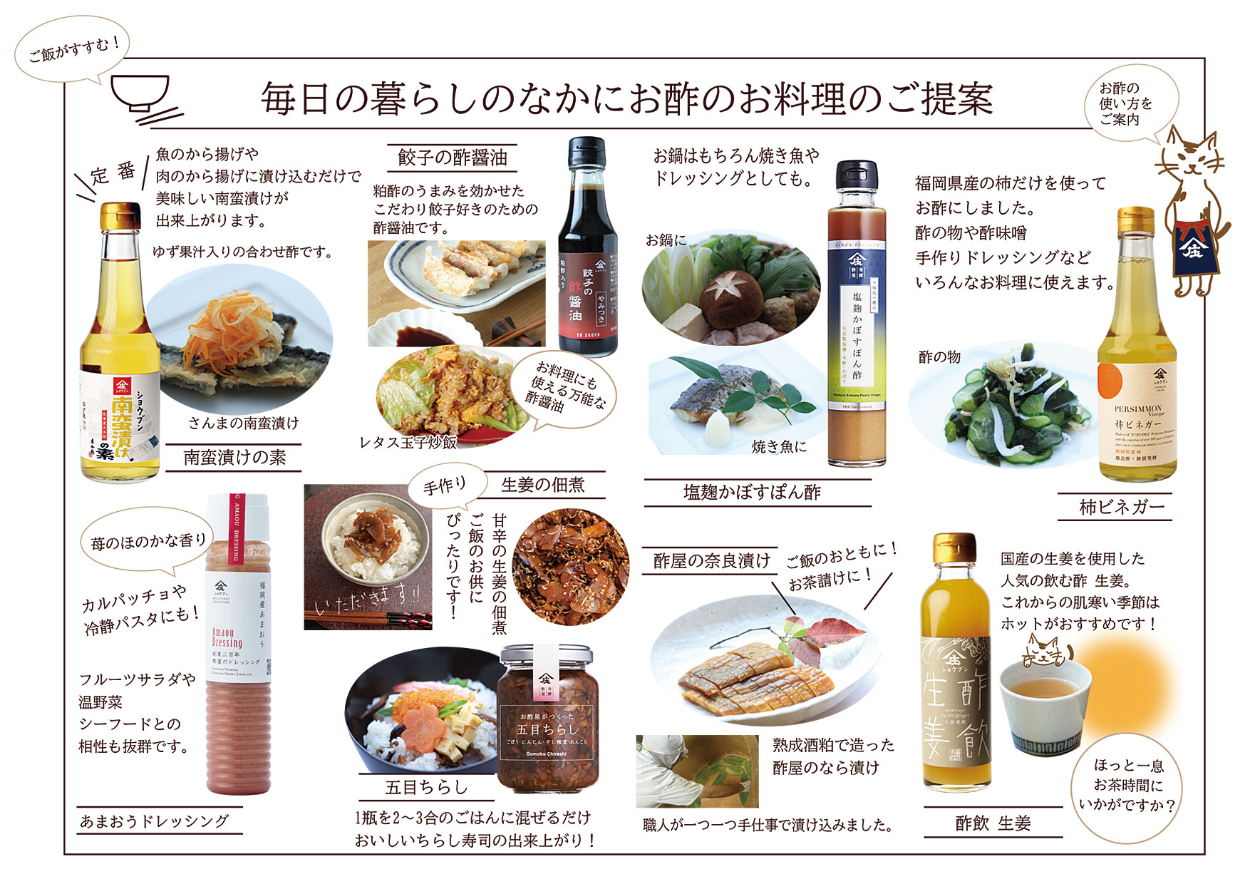 酢の定期便,サブスク,酢セット,庄分酢